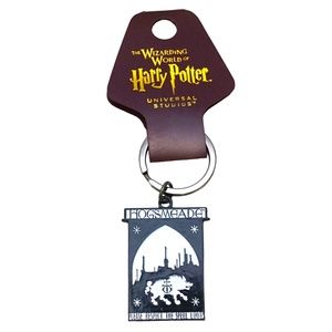 Universal Studios Harry Potter Hogsmeade Sign Keychain